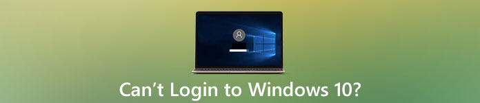 Não consegue fazer login no Windows 10?