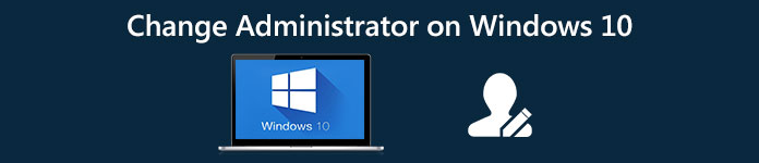 Skift administratorbrugerkonto på Windows 10