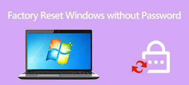 รีเซ็ต Windows จากโรงงานโดยไม่ต้องใช้รหัสผ่าน