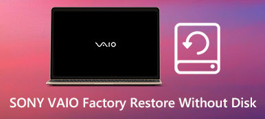 SONY VAIO Factory Restore bez dysku