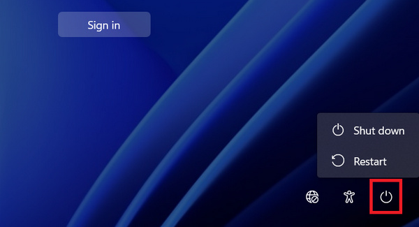 Computer opnieuw opstarten