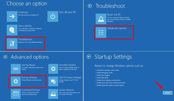 خيار الوضع الآمن
