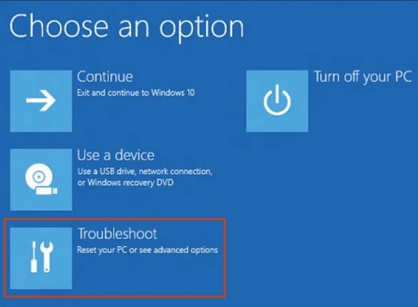 Chế độ an toàn của Windows 10