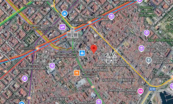 Barcelonan Pokémon GO -paikka