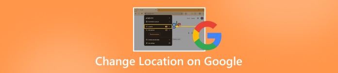 שינוי מיקום ב-Google