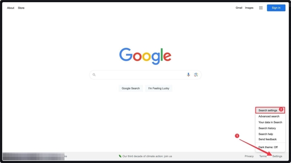 הגדרות Google