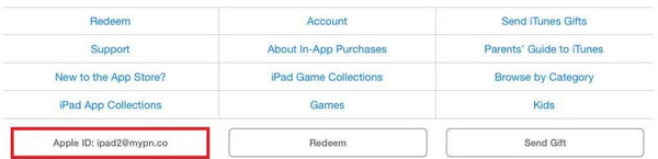 เลือก Apple ID ของคุณ