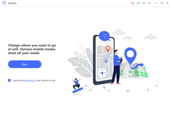 Klicka på Start-knappen