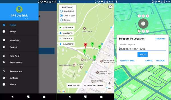 GPS JoyStick