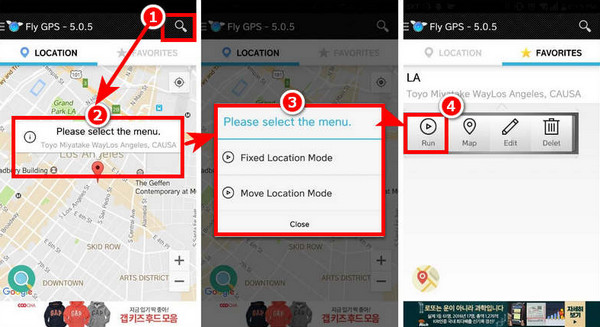 Nhấn vào nút Chạy