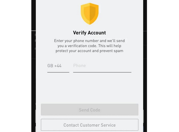 Grindr 계정 인증