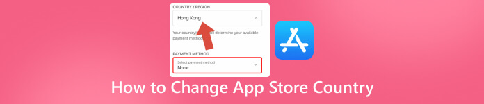 如何更改应用商店国家/地区