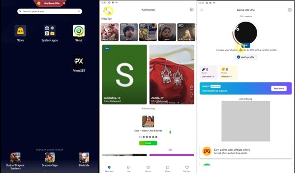 Skout Location Profile