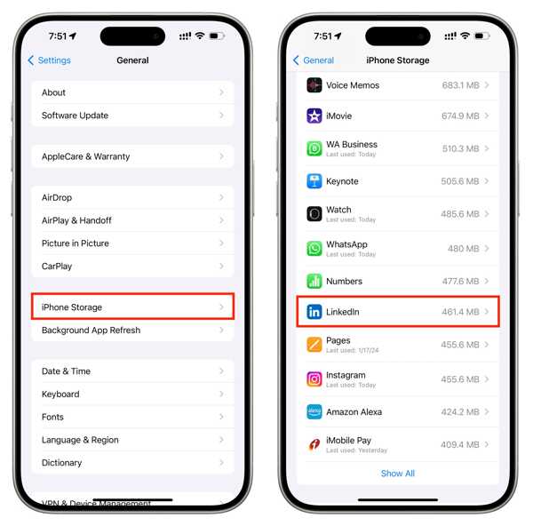 Apps prüfen iPhone