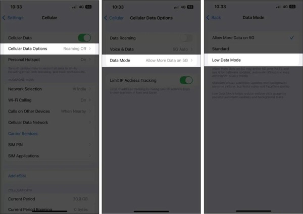 Low Data Mode