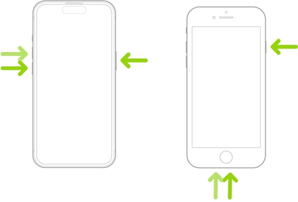 Restart iPhone