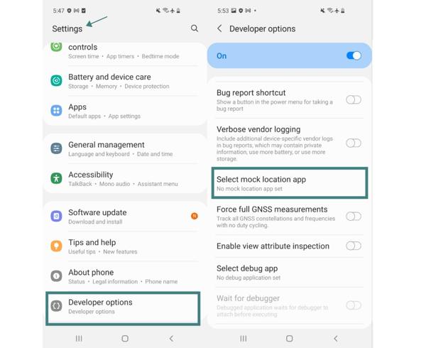 Mock Location Android