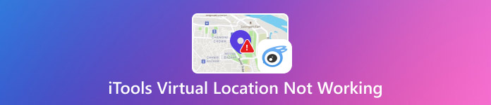 Localização virtual do iTools não está funcionando