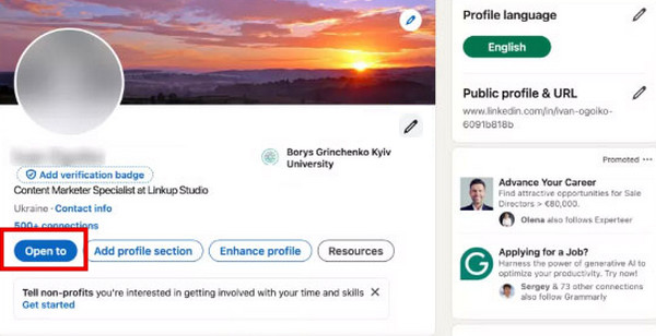 Profil LinkedIn