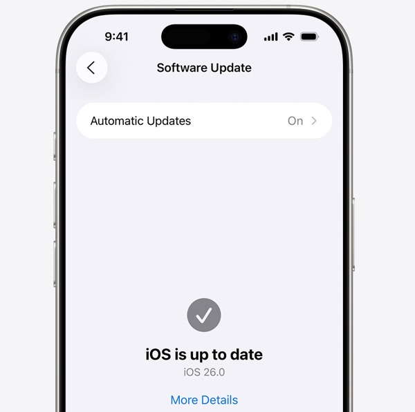 Aggiorna iOS