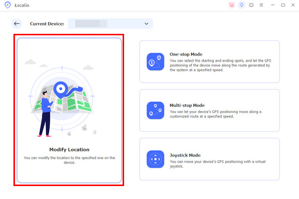 Klik Butang Ubah Suai Lokasi