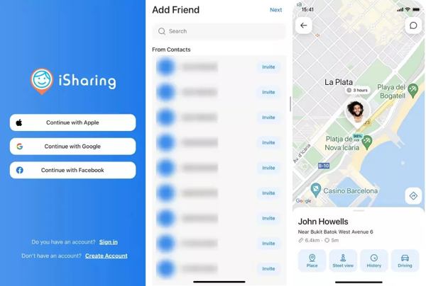 iSharing-appen