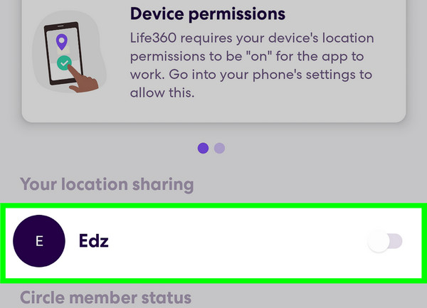 Disable Location Sharing Life360