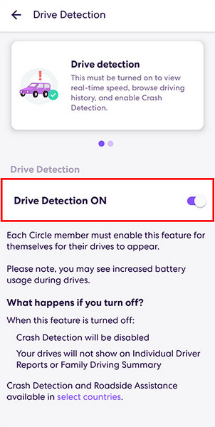 Drive Detection on