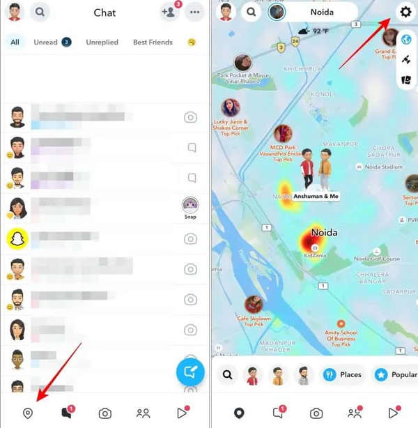 إعدادات الموقع