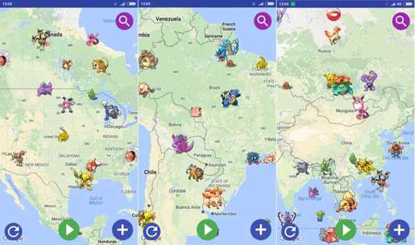 Pokemap アプリ