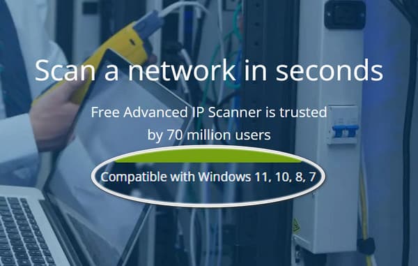 Compatibilidad de la plataforma de Advanced IP Scanner