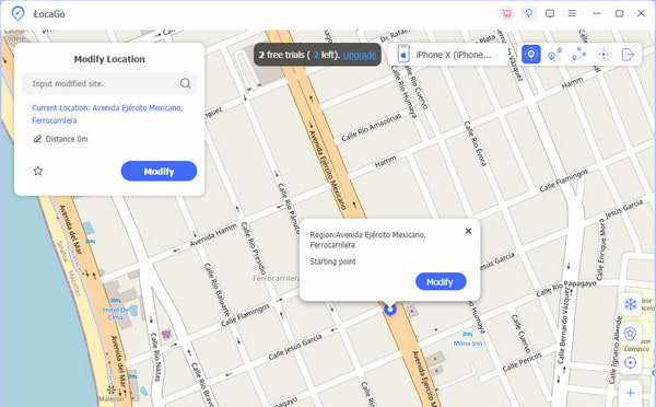 imyPass iLocaGo como complemento de escáner de red