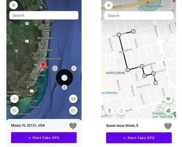 GPS joystick pro iOS