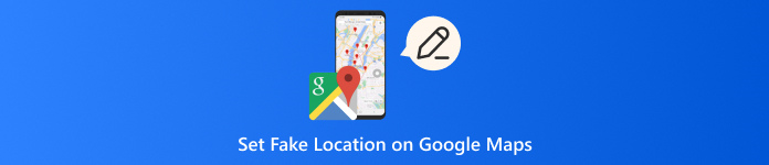 Ställ in falsk plats på Google Maps