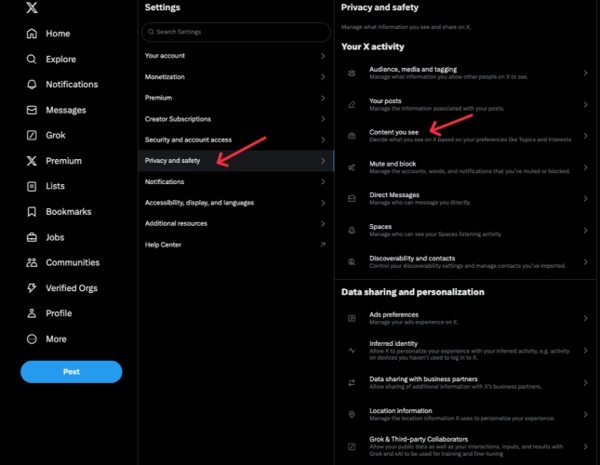 Εφαρμογή τοποθεσίας σε τάσεις