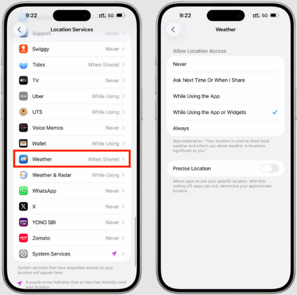 Toca Wi‑Fi y Bluetooth
