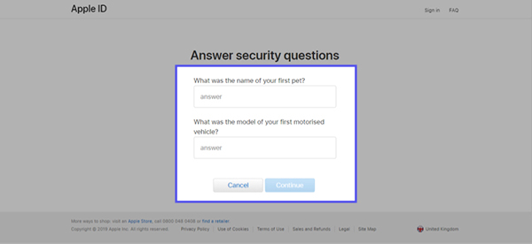 Odgovori na sigurna pitanja