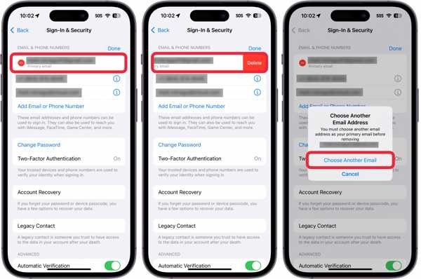 Odstranit e‑mail