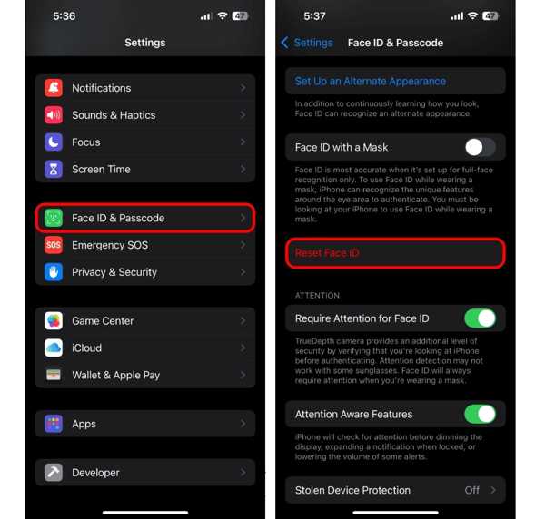 How To Reset Face ID