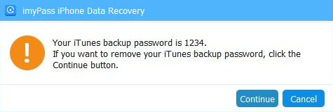 Nastavte heslo itunes