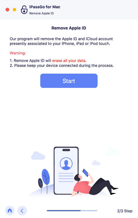 تمت إزالة Apple ID بنجاح