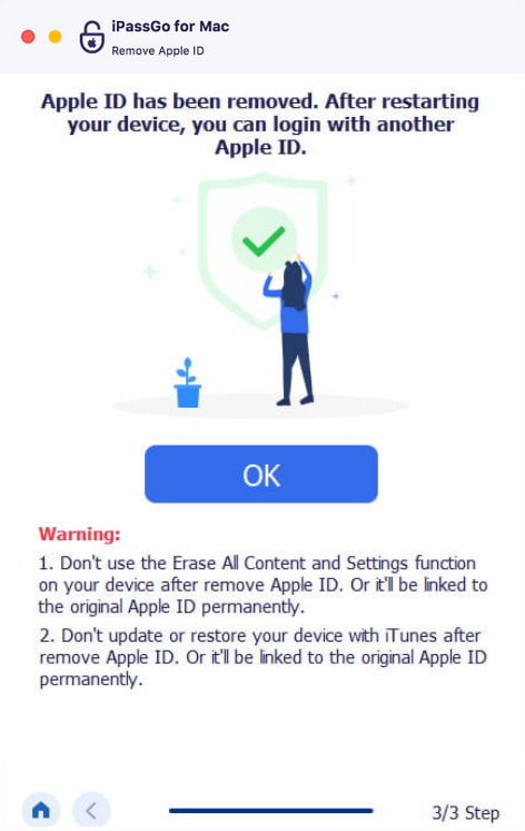 توصيل الجهاز لإزالة مدة استخدام الجهاز (Screen Time)