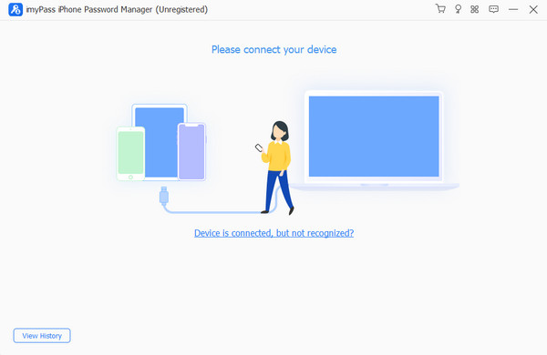 Antara Muka Pengurus Kata Laluan Imypass