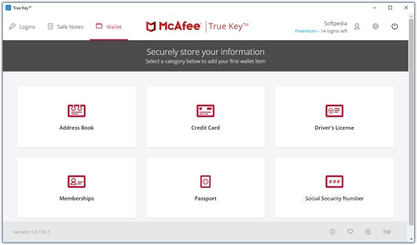 McAfee True Key