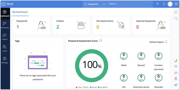 Zoho Vault