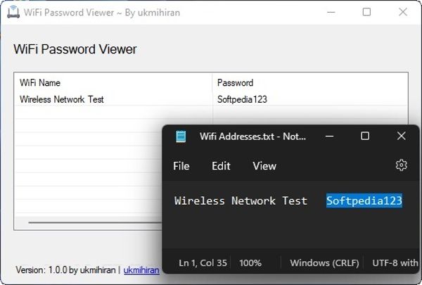 WiFi password Viewer