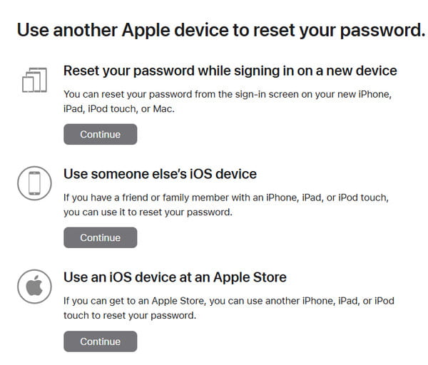 Scegli una delle due opzioni