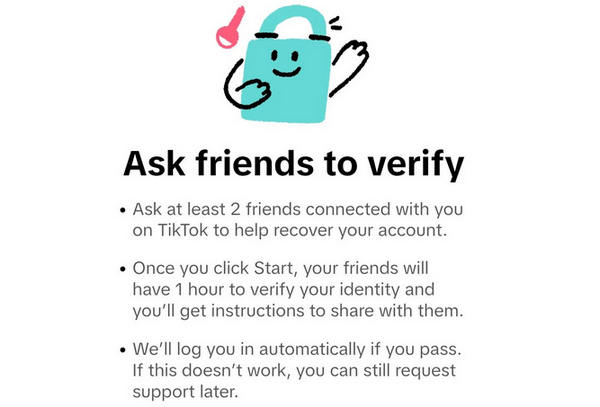 Ask Friends To Verify