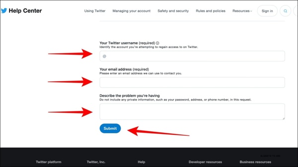 Submit Form