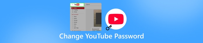 Como alterar a senha do YouTube